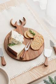 Natural Acacia Charcuterie Stag Board