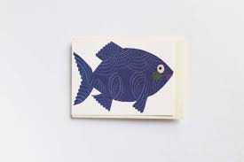 Concertina Card - Fish