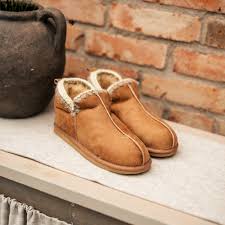 Shepherd of Sweden Juliet Slipper - Cognac