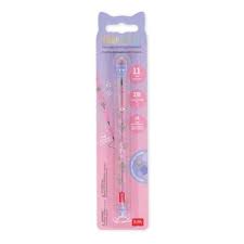 Legami Stackable Pencil with Eraser - Kitty