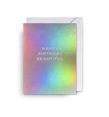 Mini Card - Happy Birthday Beautiful