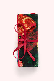 Powder Jewellery Roll - Opulent Flower