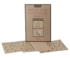 Maileg Mouse Hole Farmhouse Annex Wallpaper