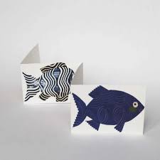Concertina Card - Fish