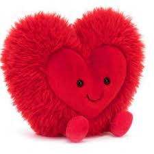 Jellycat Amuseables Beatie Heart - 2 sizes