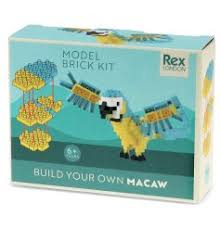 Build Your Own Model Brick Kit - Macaw