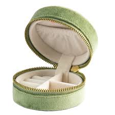 Powder Round Jewellery Box - Toadstools