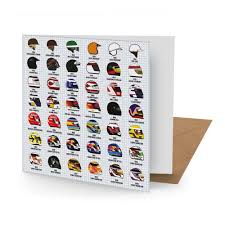 Card - Grand Prix Helmets