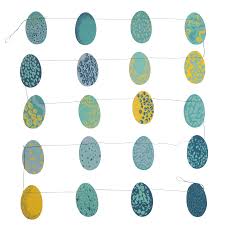 Blue Egg Garland