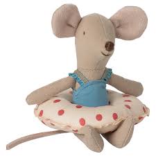 Maileg Beach Mouse with Float - Little Sister