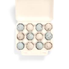 The Chocolate Detective - Box of 12 Blue Tit Chocolate Eggs