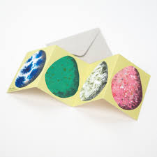Fold Out Card - Eggs