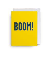MINI Card - Boom!