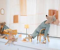 Maileg Maxi Mouse - Pyjamas
