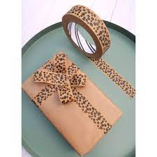 50m Paper Tape - Animal Print