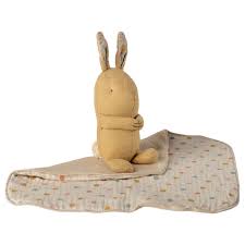 Maileg MIni Lullaby Friends - Bunny Yellow/Cream