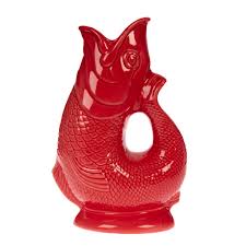 Extra Large Red Glug Jug