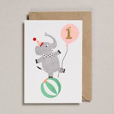 Confetti Pets Card - Elly Age 1