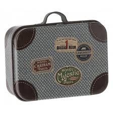 Maileg Mouse Suitcase Micro - Blue