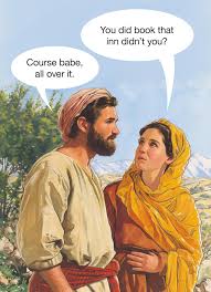 Funny Christmas Card - Inn