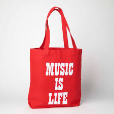 Peanuts Tote Bag - Music Is Life