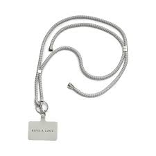 Have  A Look Hooked Phone Lanyard - Grey