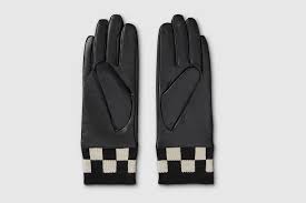 Mabel Sheppard Checker Cuff Gloves