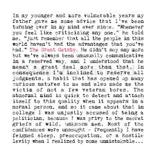 Classic Books Card - Great Gatsby