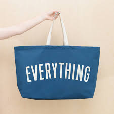 Everything - Ocean Blue REALLY Big Bag