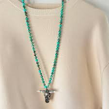 Buffy Necklace - Jade Green