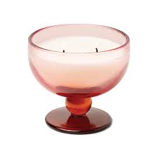 Aura Glass Candle - Saffron Rose