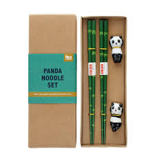Chopsticks & Panda Rest Set