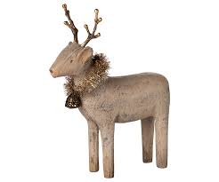 Maileg Small Wooden Reindeer