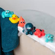 Bath Toys - Set of 6 Aquatic Animals