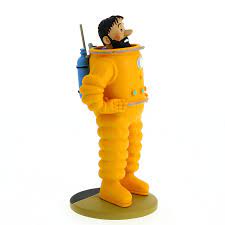 Tintin - Captain Haddock on the Moon Resin Figure