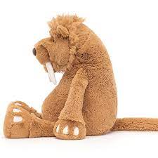 SALE WAS £70 NOW £55 Jellycat Stellan Sabre Tooth Tiger