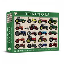 Tractors 1000 Piece Jigsaw Puzzle