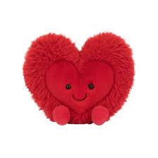 Jellycat Amuseables Beatie Heart - 2 sizes