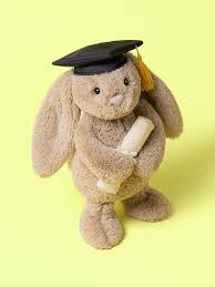 Jellycat Bashful Bunny Graduation Outfit