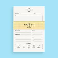 Daily Inventions Creative Stem A5 Notepad