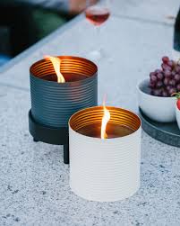 Living By Heart Outdoor Candle - Light Grey