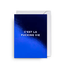MINI Card - C'est Le Fucking Vie