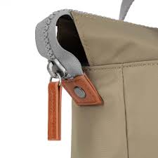 Roka Small Bantry B Recycled Nylon Bag - Taupe
