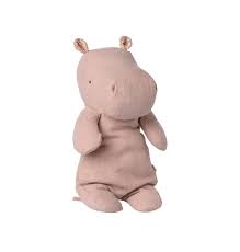 Maileg Safari Friends - Medium Rose Hippo