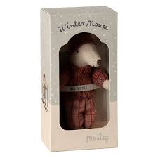 Maileg Winter Mouse Ski Set - Big Sister Rose