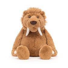 SALE WAS £70 NOW £55 Jellycat Stellan Sabre Tooth Tiger