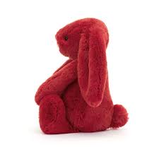 Jellycat Bashful Bunny Cranberry