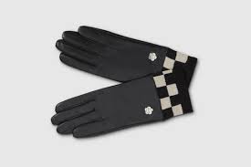 Mabel Sheppard Checker Cuff Gloves