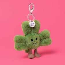 Jellycat Amuseables Siofra Shamrock Bag Charm