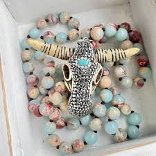 Buffy Necklace - Blue Mix